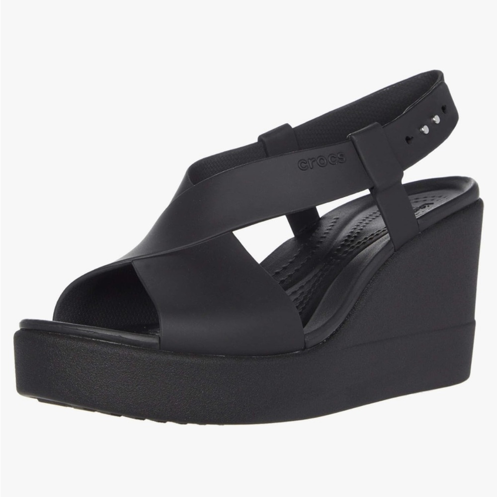 Crocs Women's Brooklyn High Wedge Sandals